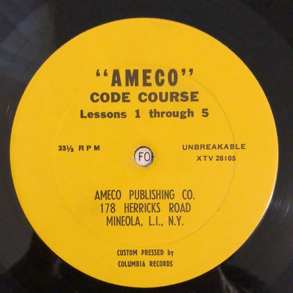 Learn Code With The Ameco Code Course Vinyl Lp - Picture 2 of 9